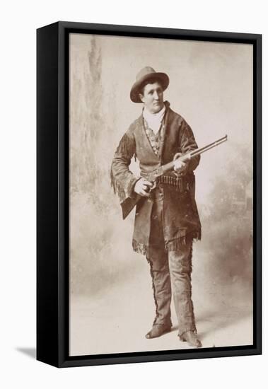 Calamity Jane, American Frontierswoman-Science Source-Framed Stretched Canvas