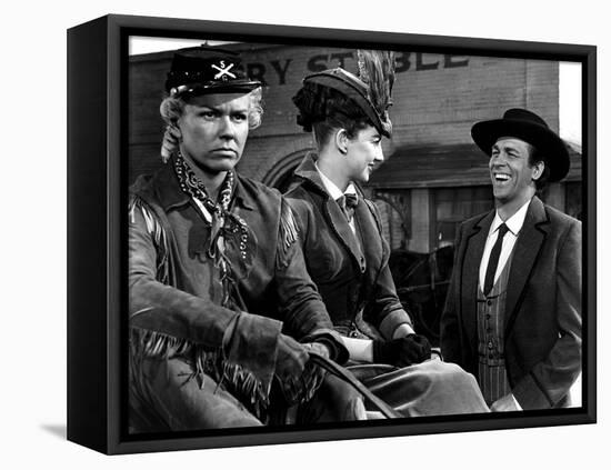 Calamity Jane, Doris Day, Allyn Ann McLerie, Howard Keel, 1953-null-Framed Stretched Canvas