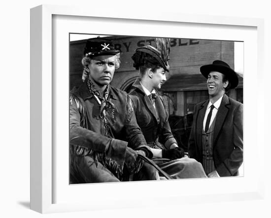 Calamity Jane, Doris Day, Allyn Ann McLerie, Howard Keel, 1953-null-Framed Photo