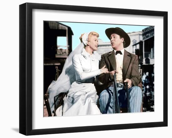 Calamity Jane, Doris Day, Howard Keel, 1953-null-Framed Photo