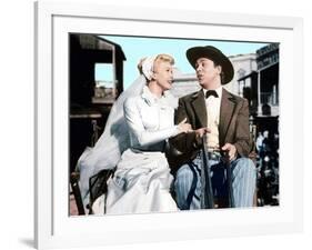 Calamity Jane, Doris Day, Howard Keel, 1953-null-Framed Photo