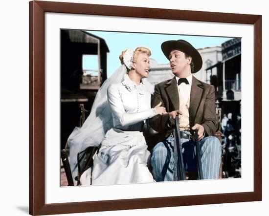 Calamity Jane, Doris Day, Howard Keel, 1953-null-Framed Photo