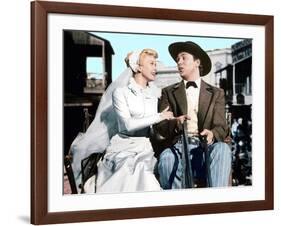 Calamity Jane, Doris Day, Howard Keel, 1953-null-Framed Photo