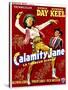 Calamity Jane, Doris Day, Howard Keel, (Belgian Poster Art), 1953-null-Stretched Canvas