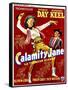 Calamity Jane, Doris Day, Howard Keel, (Belgian Poster Art), 1953-null-Framed Stretched Canvas