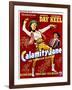 Calamity Jane, Doris Day, Howard Keel, (Belgian Poster Art), 1953-null-Framed Art Print