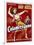 Calamity Jane, Doris Day, Howard Keel, (Belgian Poster Art), 1953-null-Framed Art Print