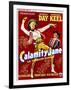 Calamity Jane, Doris Day, Howard Keel, (Belgian Poster Art), 1953-null-Framed Art Print