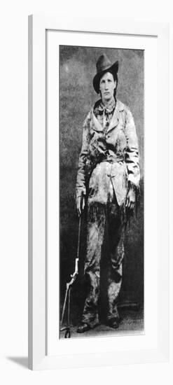 Calamity Jane, General Crook's Scout, C1870-1876-null-Framed Giclee Print