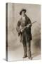 Calamity Jane in a Studio Portrait, Ca. 1885-null-Stretched Canvas