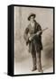 Calamity Jane in a Studio Portrait, Ca. 1885-null-Framed Stretched Canvas