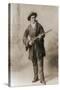 Calamity Jane in a Studio Portrait, Ca. 1885-null-Stretched Canvas