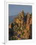 Calanche, White Granite Rocks, with Car on Road Below, Near Piana, Corsica, France, Europe-Tomlinson Ruth-Framed Photographic Print