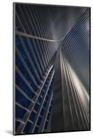 Calatrava lines at the blue hour-Jef Van den-Mounted Photographic Print