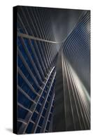 Calatrava lines at the blue hour-Jef Van den-Stretched Canvas