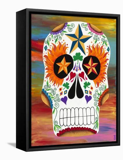 Calavera De Marinero-Kerri Ambrosino-Framed Stretched Canvas