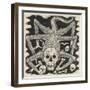 Calavera Huertista, C.1914, Printed 1930 (Photo-Relief Etching with Engraving)-Jose Guadalupe Posada-Framed Giclee Print