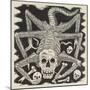 Calavera Huertista, C.1914, Printed 1930 (Photo-Relief Etching with Engraving)-Jose Guadalupe Posada-Mounted Giclee Print