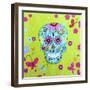 Calavera Sugar Skull II-Prisarts-Framed Giclee Print