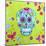 Calavera Sugar Skull II-Prisarts-Mounted Giclee Print