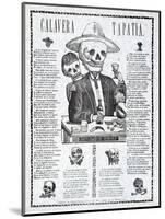 Calavera Tapatia, Published 1910-Manuel Manilla-Mounted Giclee Print