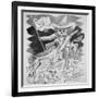 Calavera Zapatista, C.1910 (Engraving)-Jose Guadalupe Posada-Framed Giclee Print