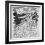 Calavera Zapatista, C.1910 (Engraving)-Jose Guadalupe Posada-Framed Giclee Print