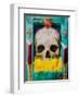 Calavera-Robert Valadez-Framed Art Print