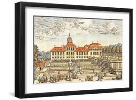 Calberg from the East-W^ Swidde-Framed Premium Giclee Print