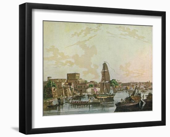 Calcutta, 1788-Thomas Daniell-Framed Giclee Print