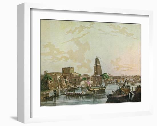 Calcutta, 1788-Thomas Daniell-Framed Giclee Print