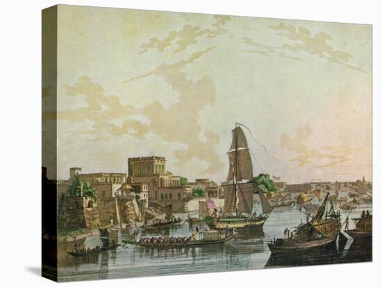 Calcutta, 1788-Thomas Daniell-Stretched Canvas