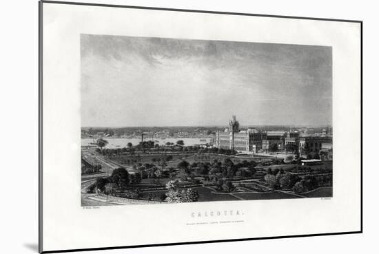 Calcutta, Capital of the Indian State of West Bengal, India, 19th Century-R Dawson-Mounted Giclee Print