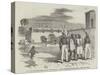 Calcutta Gate and Main Guard, Fort William, Native Prisoners under Escort-null-Stretched Canvas