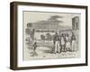 Calcutta Gate and Main Guard, Fort William, Native Prisoners under Escort-null-Framed Giclee Print