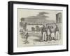 Calcutta Gate and Main Guard, Fort William, Native Prisoners under Escort-null-Framed Giclee Print