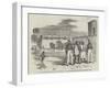 Calcutta Gate and Main Guard, Fort William, Native Prisoners under Escort-null-Framed Giclee Print