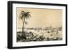 Calcutta, India, 1847-B Clayton-Framed Giclee Print