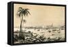 Calcutta, India, 1847-B Clayton-Framed Stretched Canvas