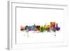 Calcutta (Kolkata) India Skyline-Michael Tompsett-Framed Art Print