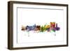 Calcutta (Kolkata) India Skyline-Michael Tompsett-Framed Premium Giclee Print