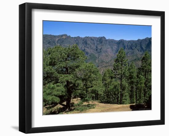 Caldera De Taburiente, La Palma, Canary Islands, Spain-Hans Peter Merten-Framed Photographic Print