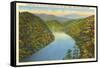 Calderwood Dam, Great Smoky Mountains-null-Framed Stretched Canvas