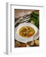 Caldo De Pescado Soup, Food of the Canary Islands, Spain, Europe-Tondini Nico-Framed Photographic Print