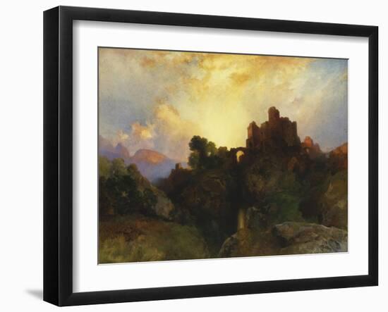 Caledonia, Stern and Wild, 1919-Thomas Moran-Framed Giclee Print