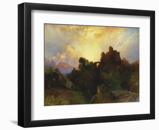 Caledonia, Stern and Wild, 1919-Thomas Moran-Framed Giclee Print