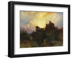 Caledonia, Stern and Wild, 1919-Thomas Moran-Framed Giclee Print