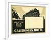 Caledonian Hotel, Edinburg-null-Framed Giclee Print