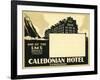 Caledonian Hotel, Edinburg-null-Framed Giclee Print