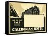 Caledonian Hotel, Edinburg-null-Framed Stretched Canvas